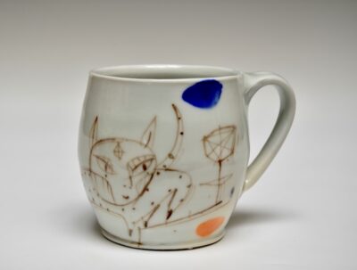 Prissy Pussy Flower Mug
