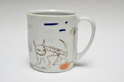 Porcelain Mug " Dog Cooler"