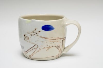 Porcelain Mug. "Screech"