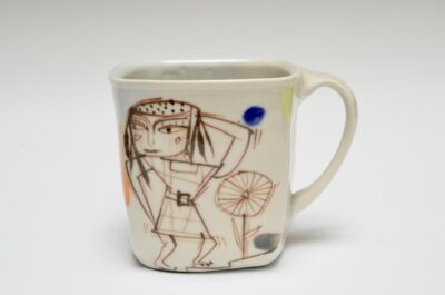 Porcelain Mug "Keeping Cool"