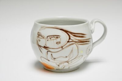 Porcelain Mug "Fan Cooling"