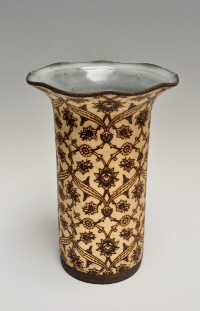 Flower Vase with Iznik Pattern