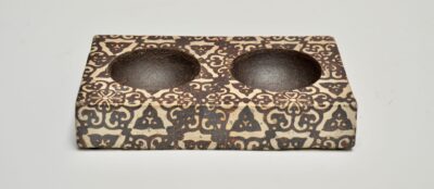 Double Well Spice Block with Asal Pattern