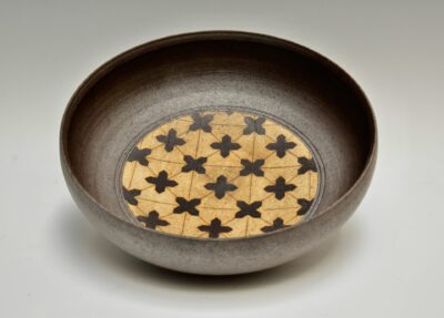 Serving Bowl with Camino Pattern
