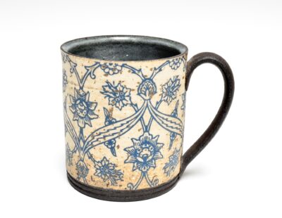 Tankard with Blue Iznik Pattern