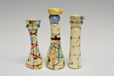 Three Candle Sticks 3d,4d,(5d sold) priced separately