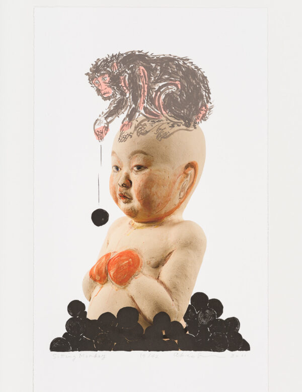 Akio Sitting Monkey
