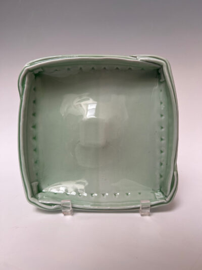 Square plate unknown maker