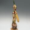 Wood , Paint, sculpture 24″