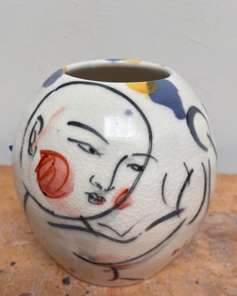 Akio Takamori/ Vase/ Brown Collection