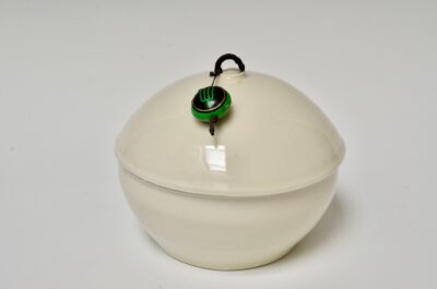 Covered Jar "pitch fork"