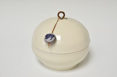 Covered Jar "Bone Dry"